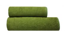 Ręczniki Bambusowe Komplet 2 sztuk (30x50+30x50) kolor Oliwkowy