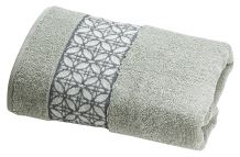 Komplet Ręczników Frotte 50x70+70x130 LUNA SREBRNY