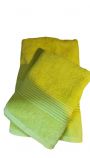 10x Ręcznik Hotelowy LIMONKOWY 50x100 500g/m2