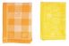 Komplet Ściereczek Bawełniano-Bambusowych (2szt) 50x70 WIELKANOC Pomarańczowy+Żółty